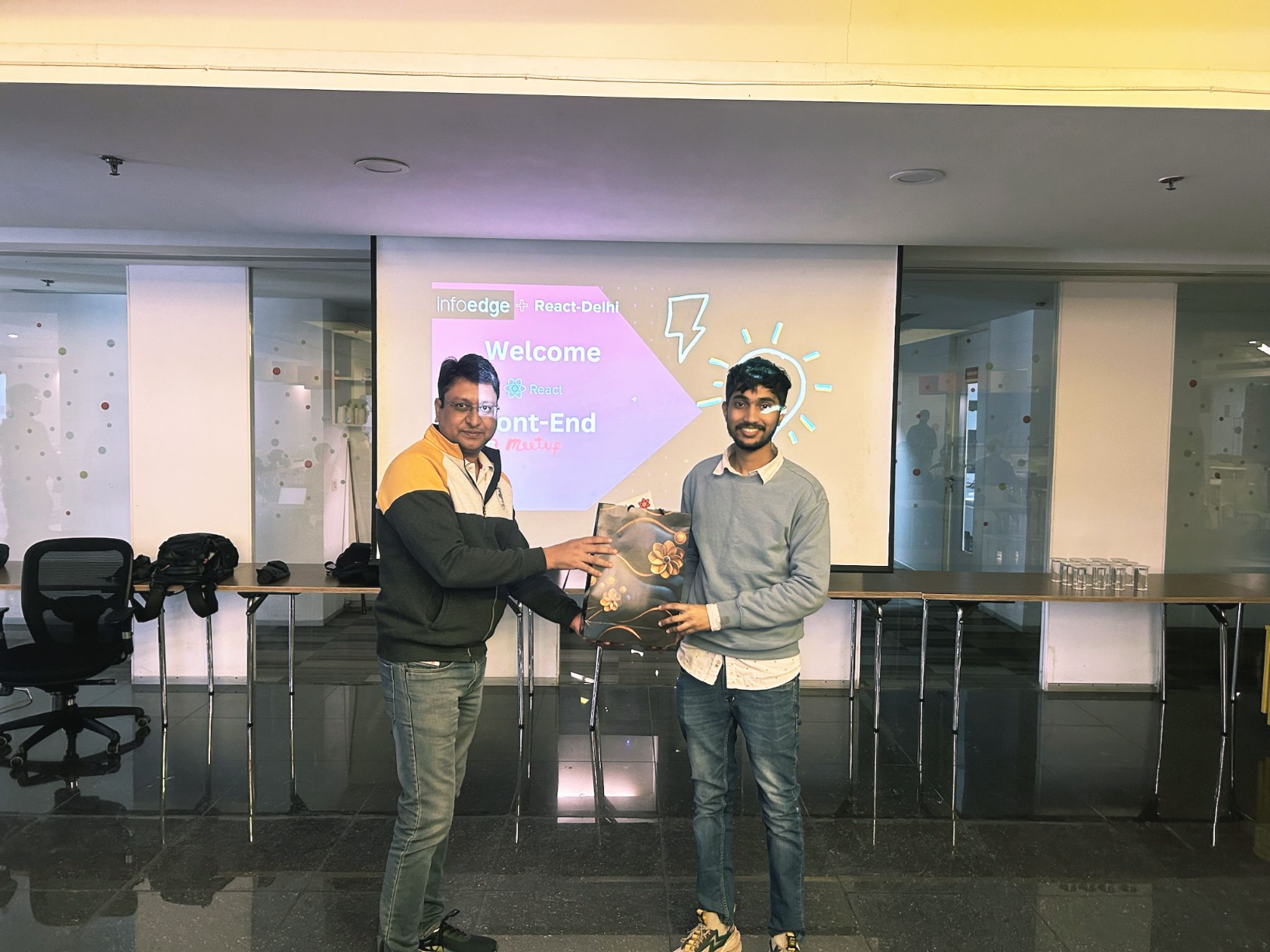 React Delhi x InfoEdge